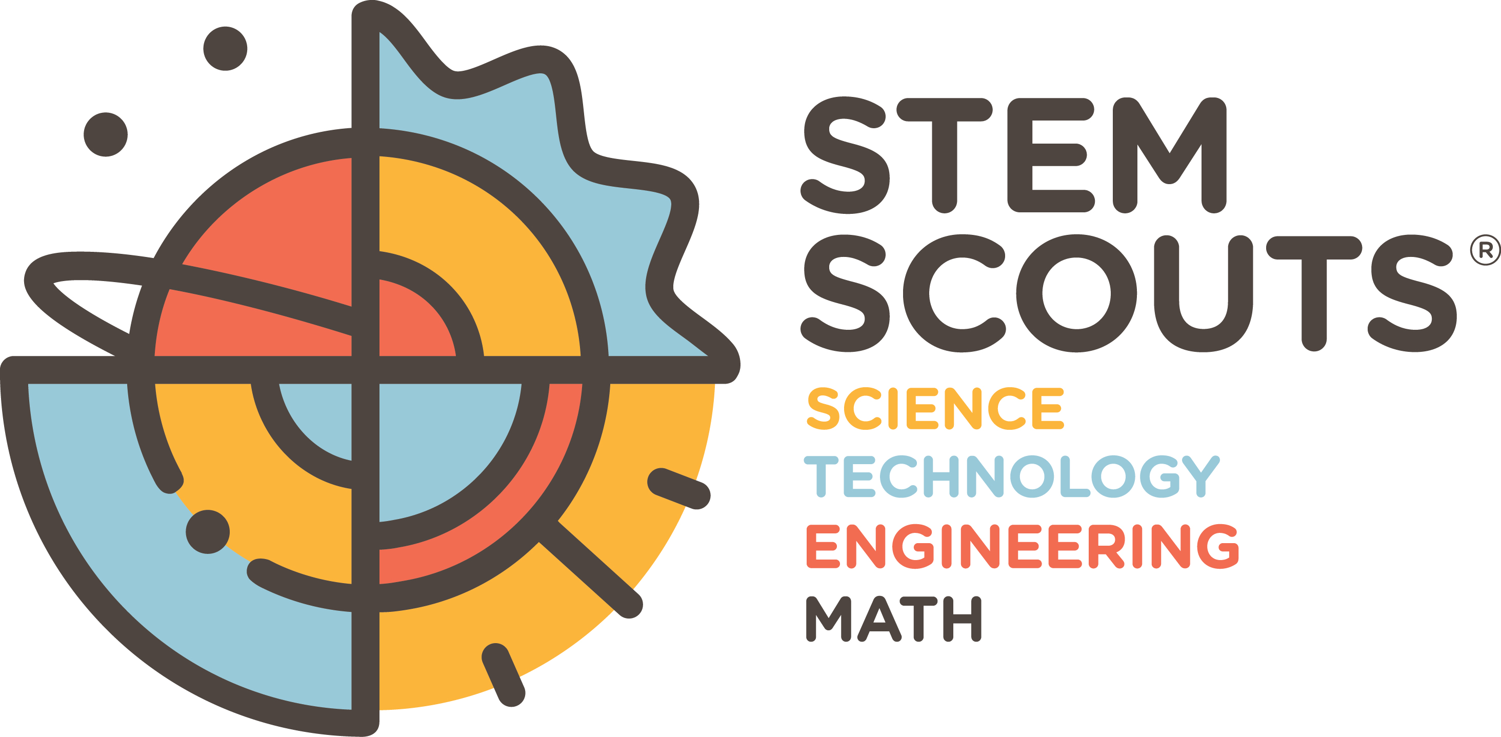 logo for Easy STEM Fun with STEM Scouts